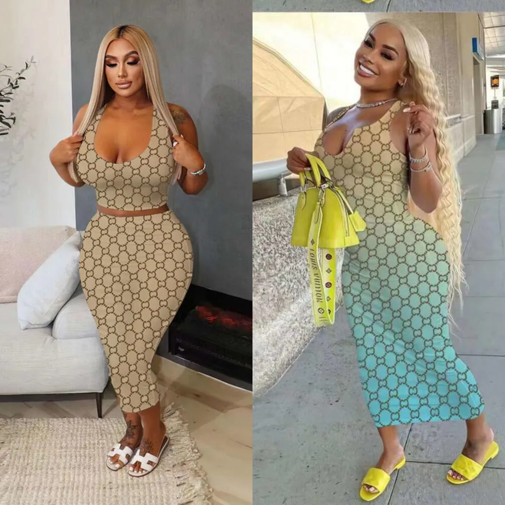 Save Big on Bulk Long Sleeve Bodycon Maxi Dresses Women's Two Piece  Dresses, Designer Bodycon Summer Dresses: Sleeveless Tank Top And Buttock  Skirt ...