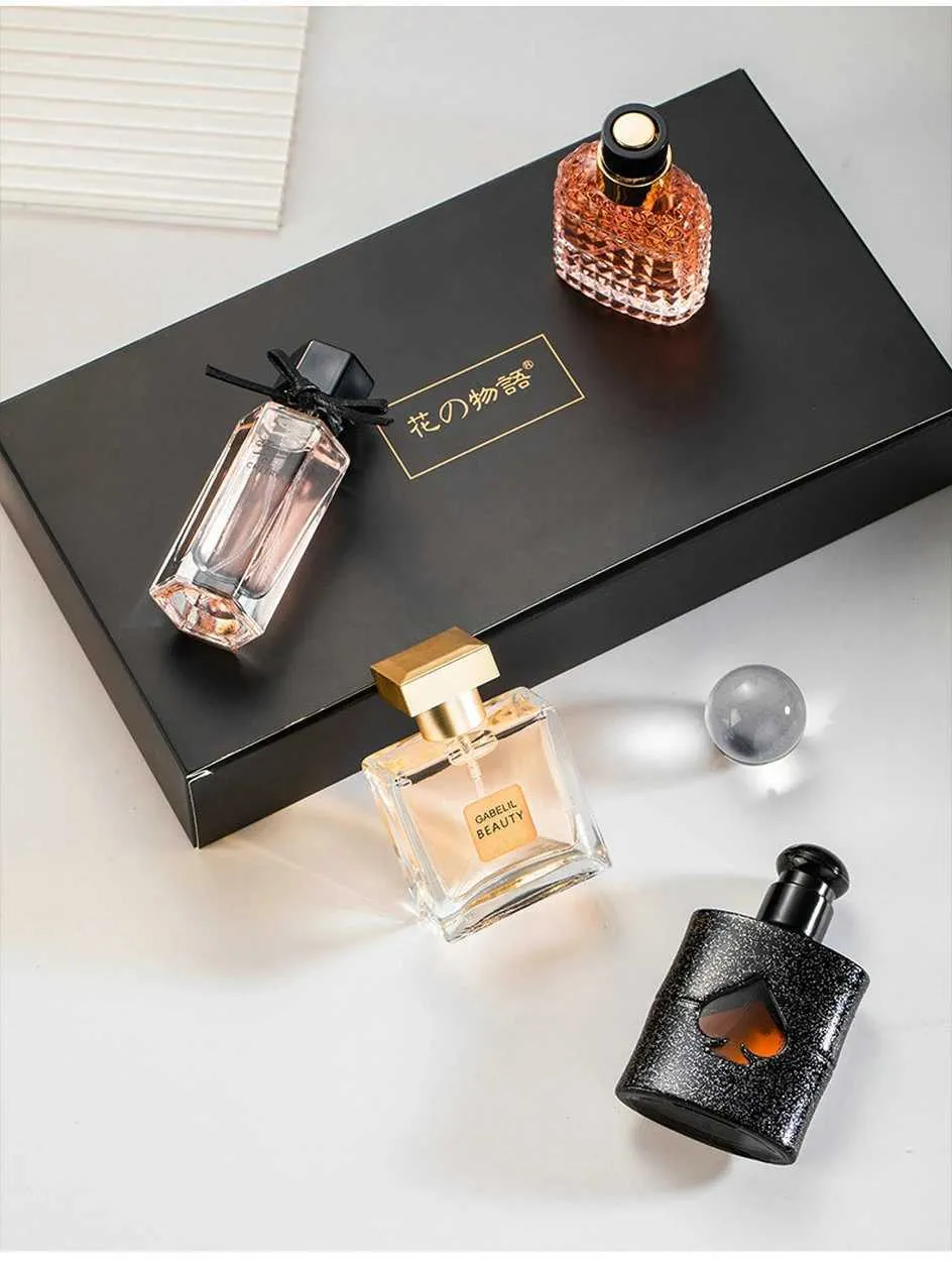 Fragrance Gift Box Four Piece Set Unisex Perfume Spray 105 ml