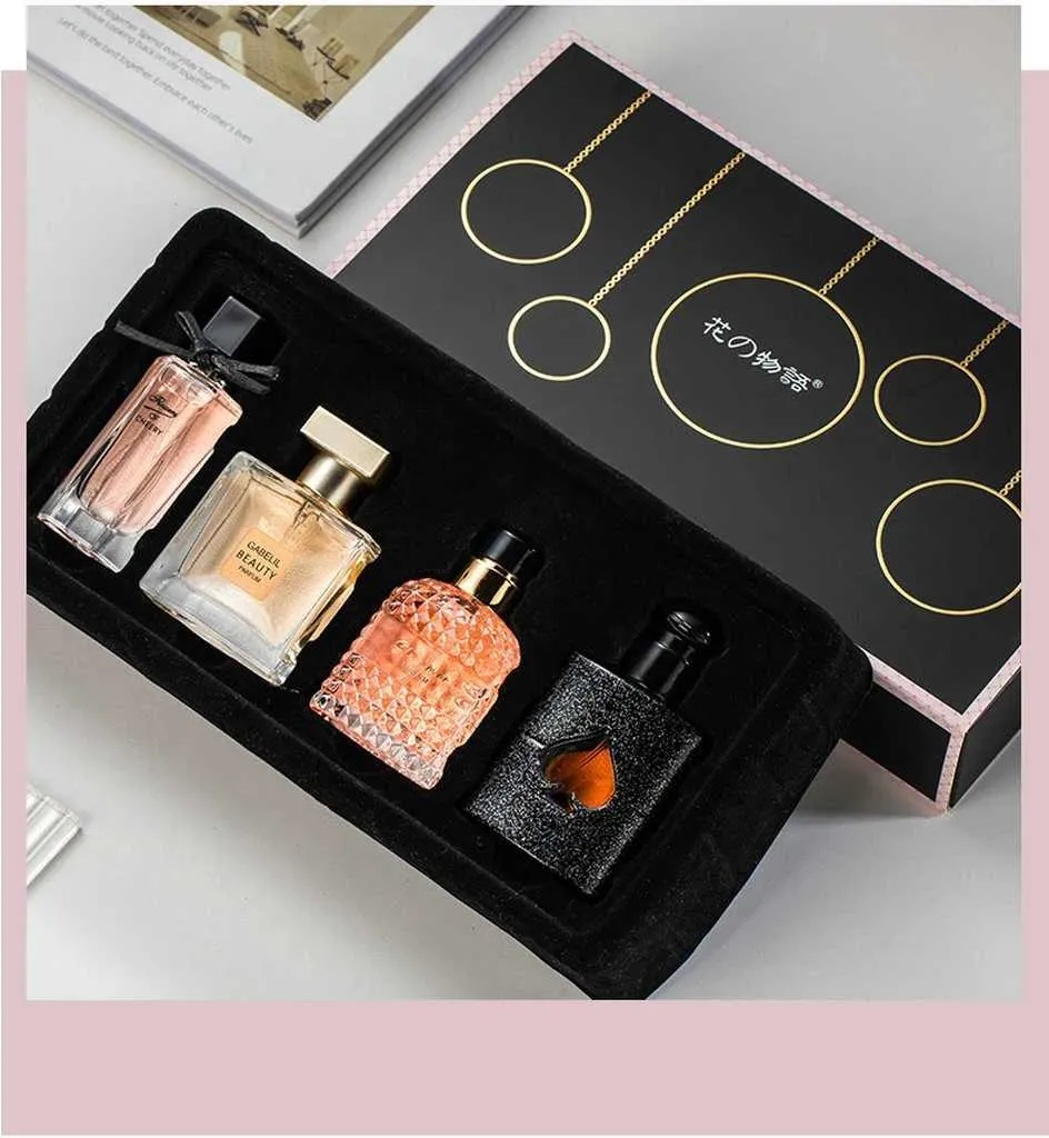 Perfume グッズセット Fragrance Gift Box Four Piece Set Unisex Perfume Spray 105 ml