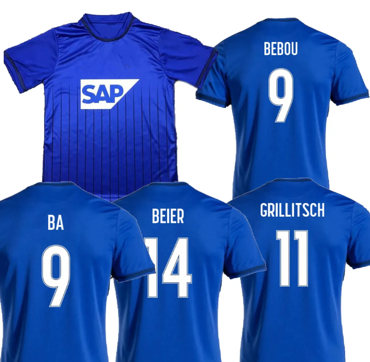24 25 Hoffenheim HOME Customized Thai Quality Soccer Jerseys BA