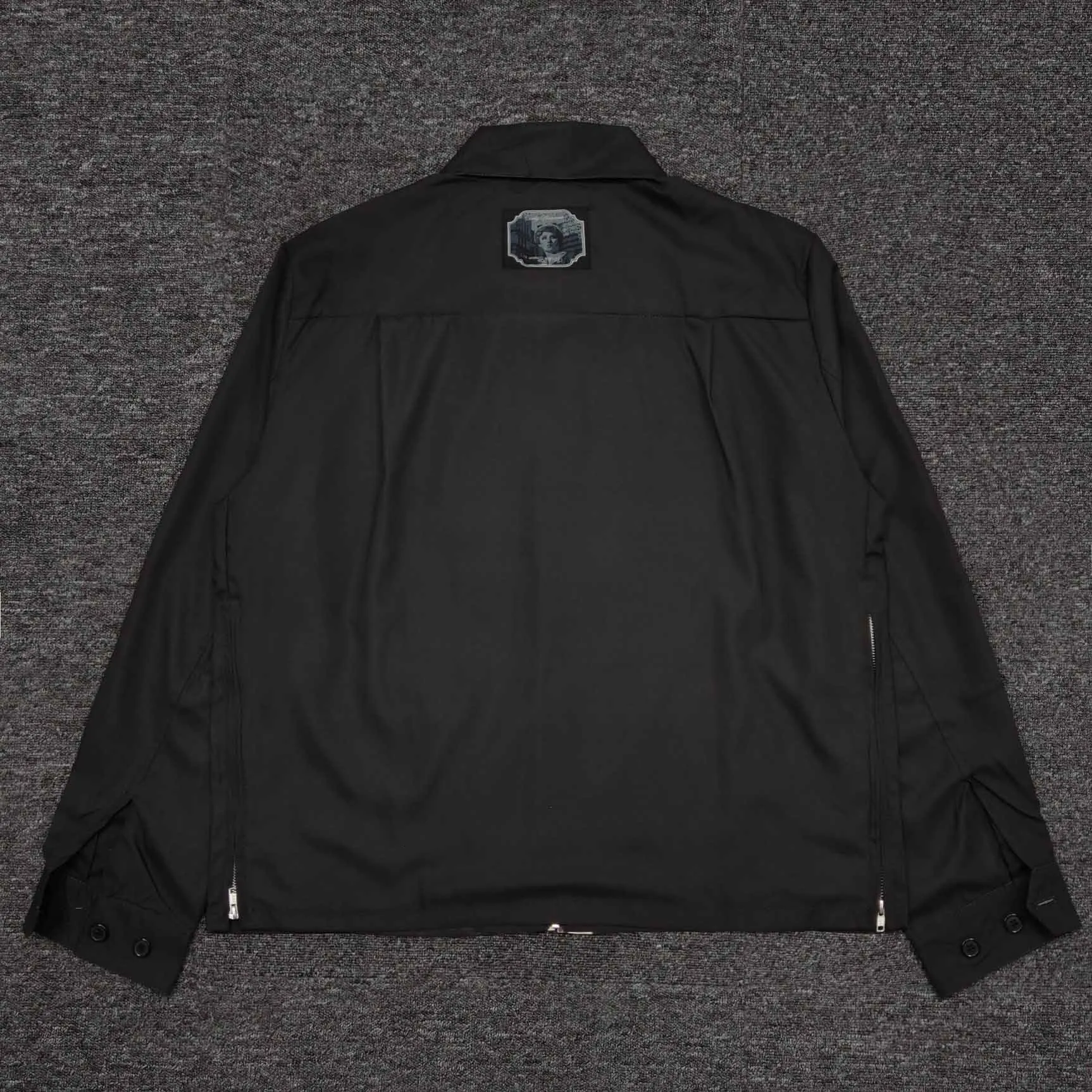 Mens Undercover Cindy Sherman Printed Zip Up Jacket Lightweight