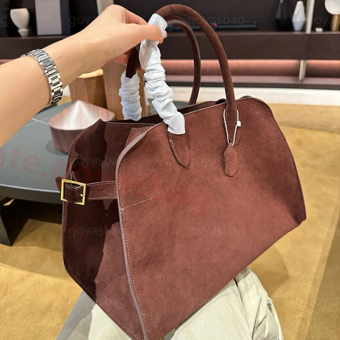 Large Tote Bag Margaux Bag Beach Suede Bag Handbag From Awdjoas