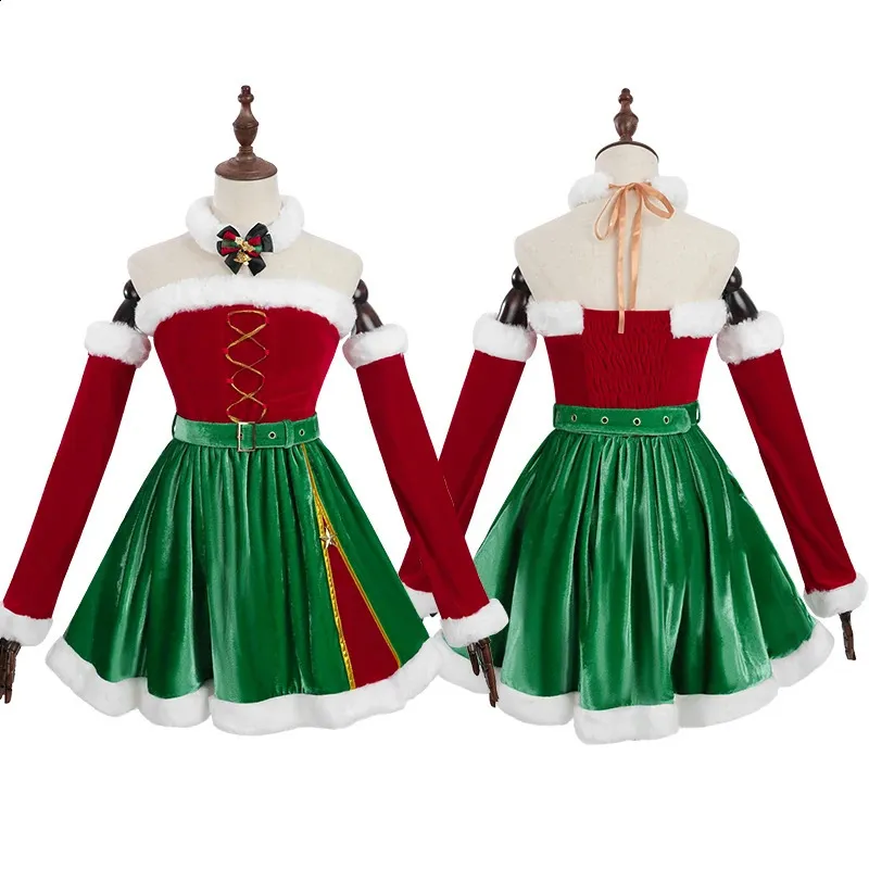 country club attire dress code Red and Green Christmas Plaid Smocked Dress Red / 18-24M