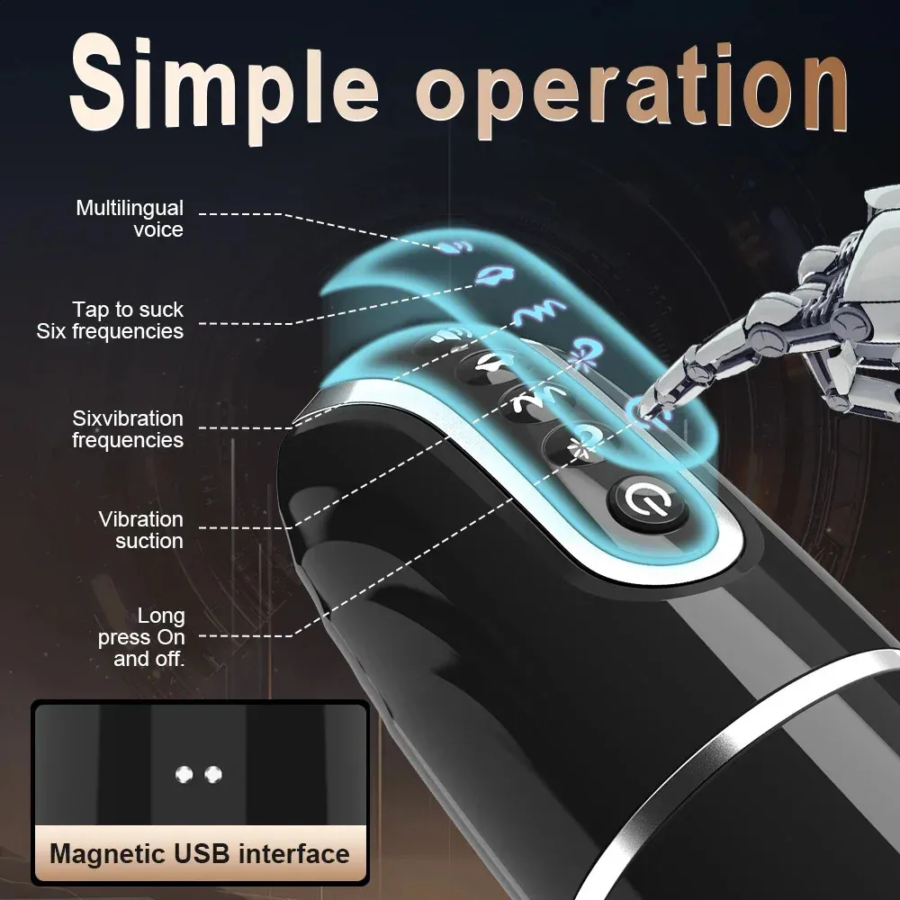 241010 Automatic Male Masturbators Sucking... From Junlong03, $24.52 |  DHgate.Com