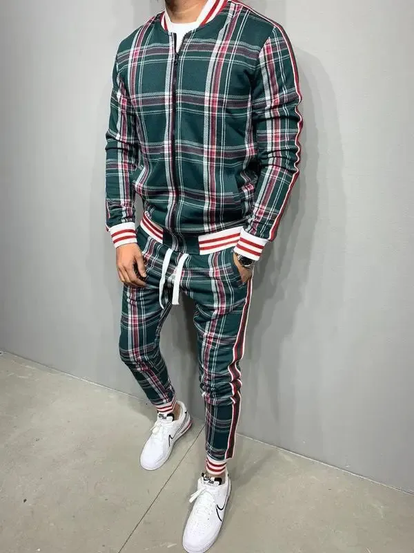 Trendy Brand Sp5der Printed 2 Pcs Tracksuits For Men And