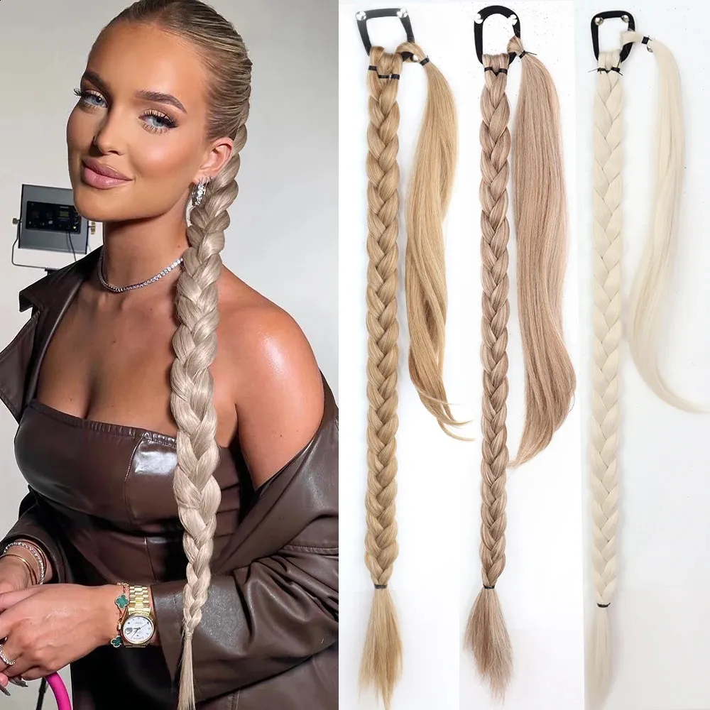 Tail S Synthetic Boxing Braids Wrap Around Chignon... From Heng04, $8. ...