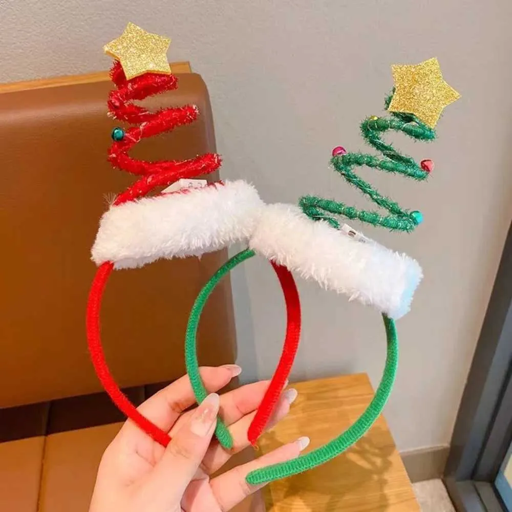 Pack De 6 Diademas Y Horquillas Navideñas Con Cascabeles – Rojo, Verde Y Dorado – Accesorios Festivos Para Mujer, Hombre Y Niños