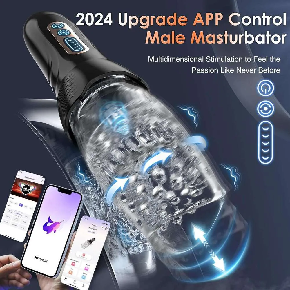 Automatic Male Stroker Toy with 5 Thrusting Rotating and 10 Vibrating  Modes, Thermoplas3 Sleeve, Size 822 from Dhgate Masturbators - price 15.23