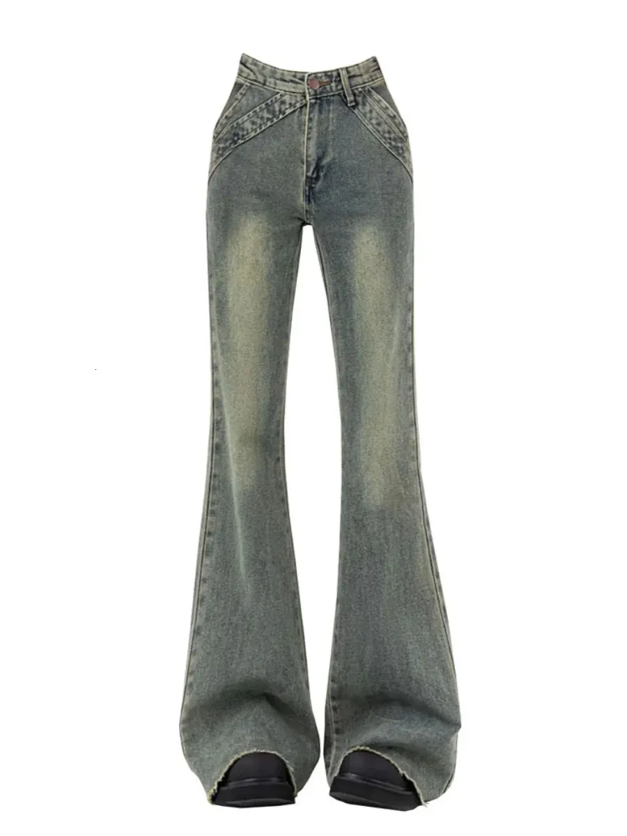 パンツ 00s y2k bontage flare design pants Y2K Flare Pants For Women Low Rise Cargo Pants Retro