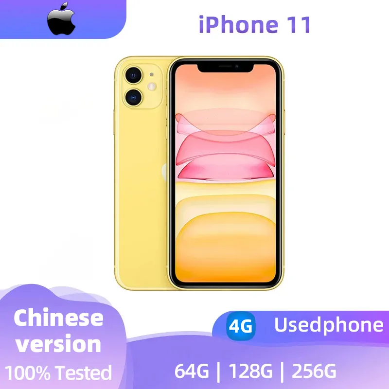 手頃な価格の中古iPhone 11 |64GB 128GB |さまざまな色|優れた状態を 