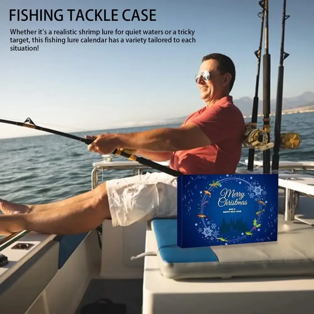 Fishing Advent Calendar 2024, 24 Days Fishing Tackle