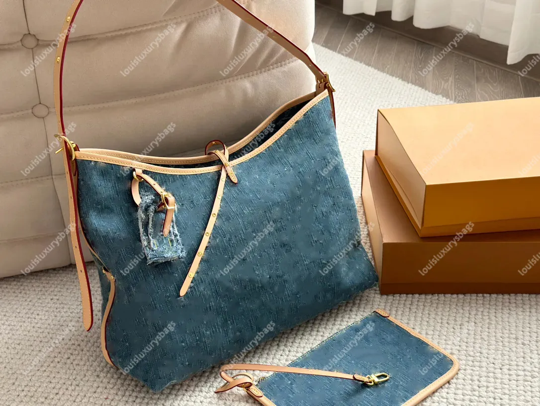 CARRY MM PM ALL Designer Women High Quality Denim Crossbody Bag Shopping Bag Resort 24 Shoulder Bag Handbag Large Capacity Tote Bag From SG 109.16 DHgate
