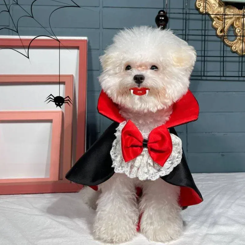 Small & Medium Dog Halloween Horn Prince Costume - Plush Puppy Cosplay Dress  Up for Christmas from Dhgate Dog Dresses - price 49.33