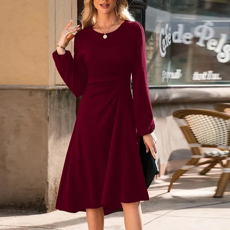 Red Plaid Floor-Length Chiffon Party Dress Women Short Sleeve A-Line Midi  for Christmas from Dhgate Basic & Casual Dresses - price 50.74