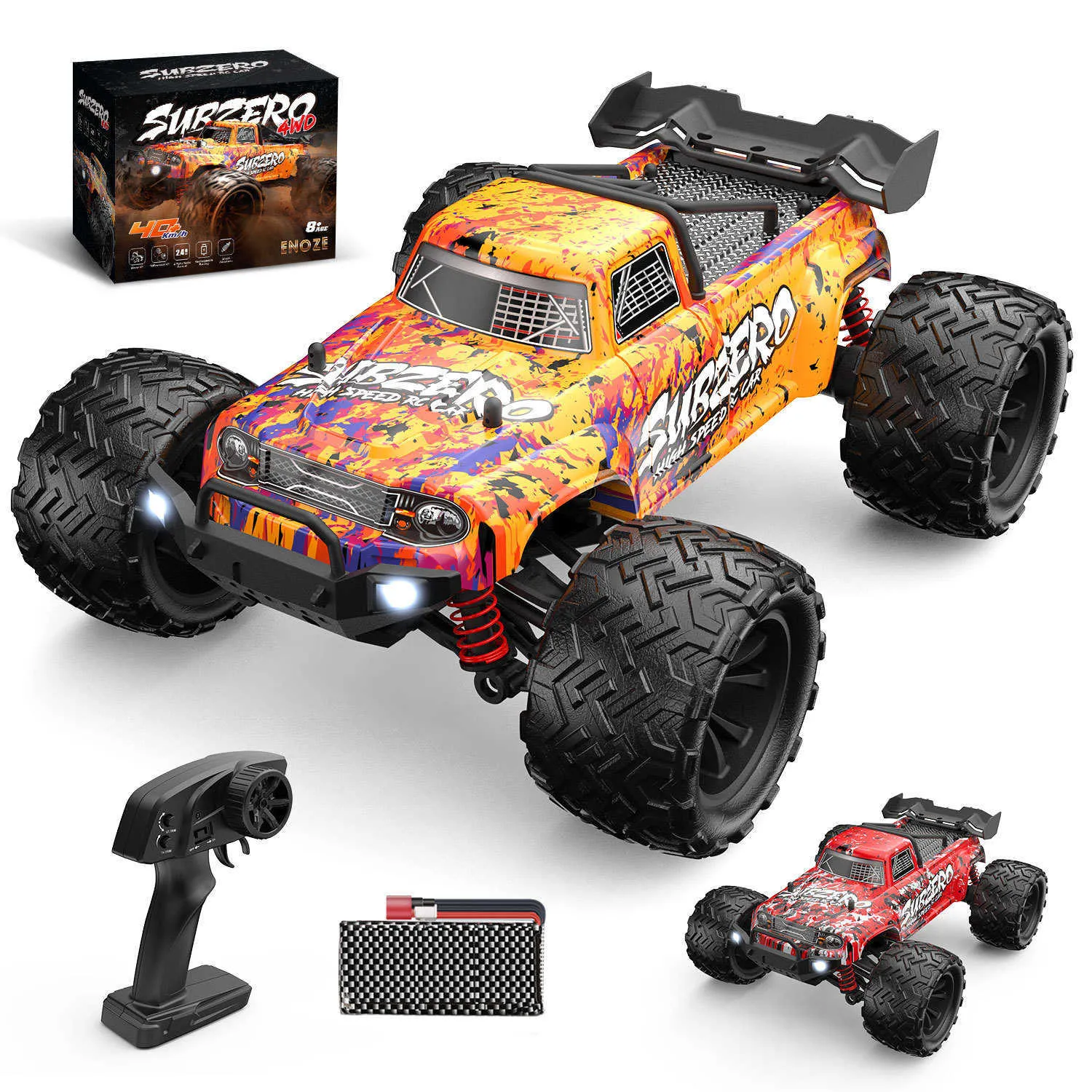 High-Speed RC Racing Car: 4WD Dual Motor, Off-Road Climbing & Drifting ...