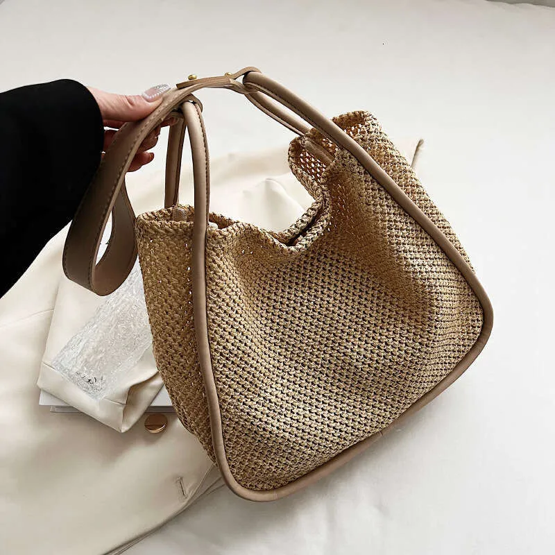 Woven Handbag Summer Straw Handbags 2021 Summer Straw Beach Bags