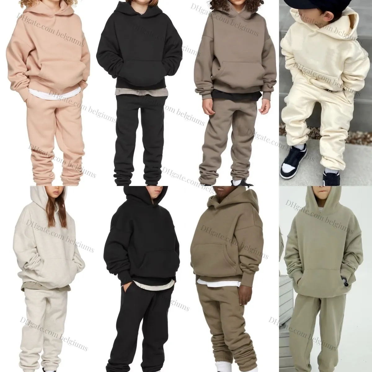 Kids Clothes Sets Boys Designer Hoodies Pants Suit Toddler Hooded
