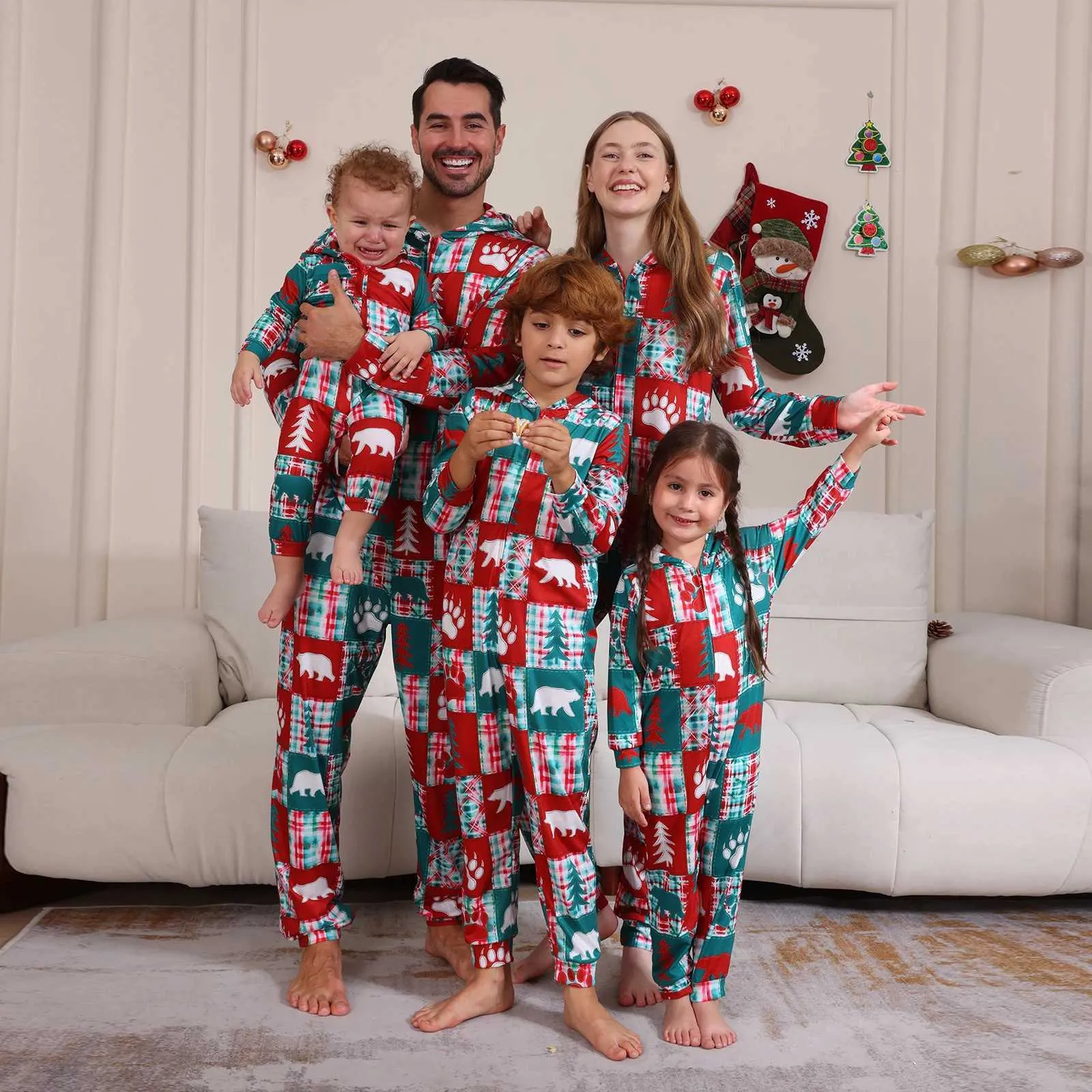 Family Camouflage Nightwear Camouflage Matching Family Pajama Set – Leveret Clothing