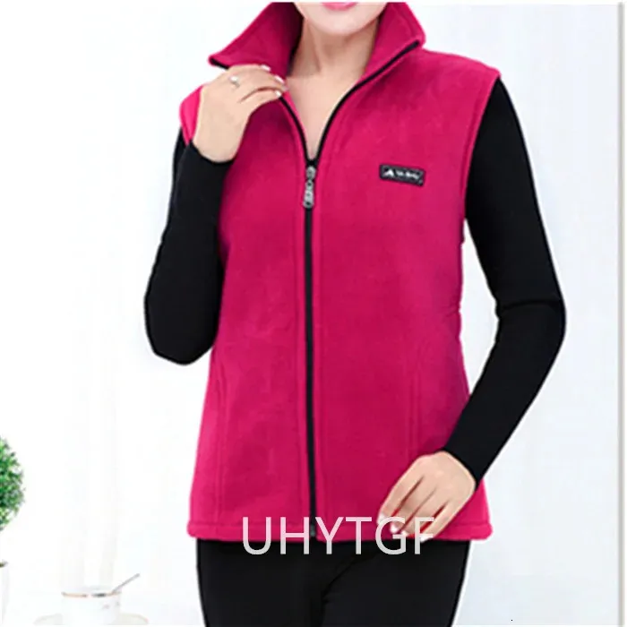 Veste En Polaire Féminine Veste Sans Manches Décontractée Pour Lautomne, Fermeture À Glissière, Conception De Gilet Du 5,4 € | DHgate