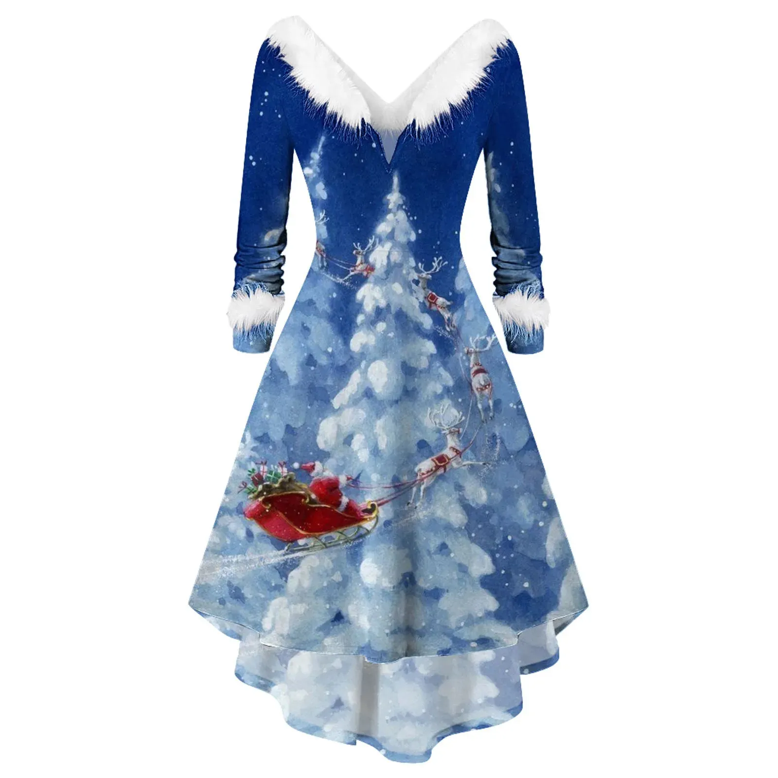Women's Santa Claus Costume, Festive and Playful Women's Santa Claus Costume, Festive and Playful
