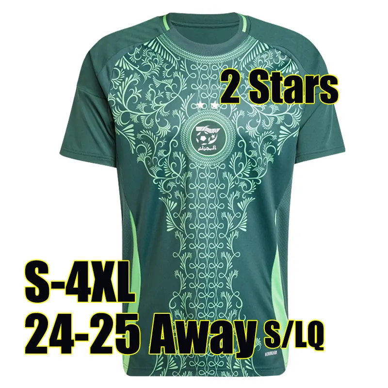 Algerian Mexico Soccer Kit 2 Stars 2022 2026 4XL Sizes For