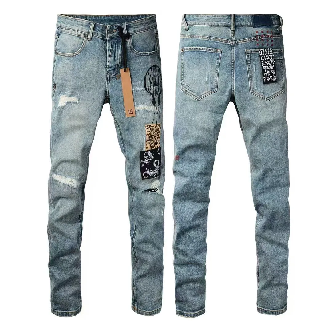 Ksubi Mens Designer Jeans High Quality Ripped Denim From