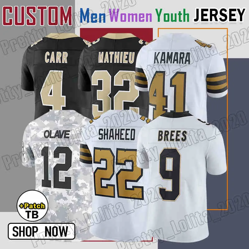 New Orleans Saints american football shirts featuring Alvin Kamara