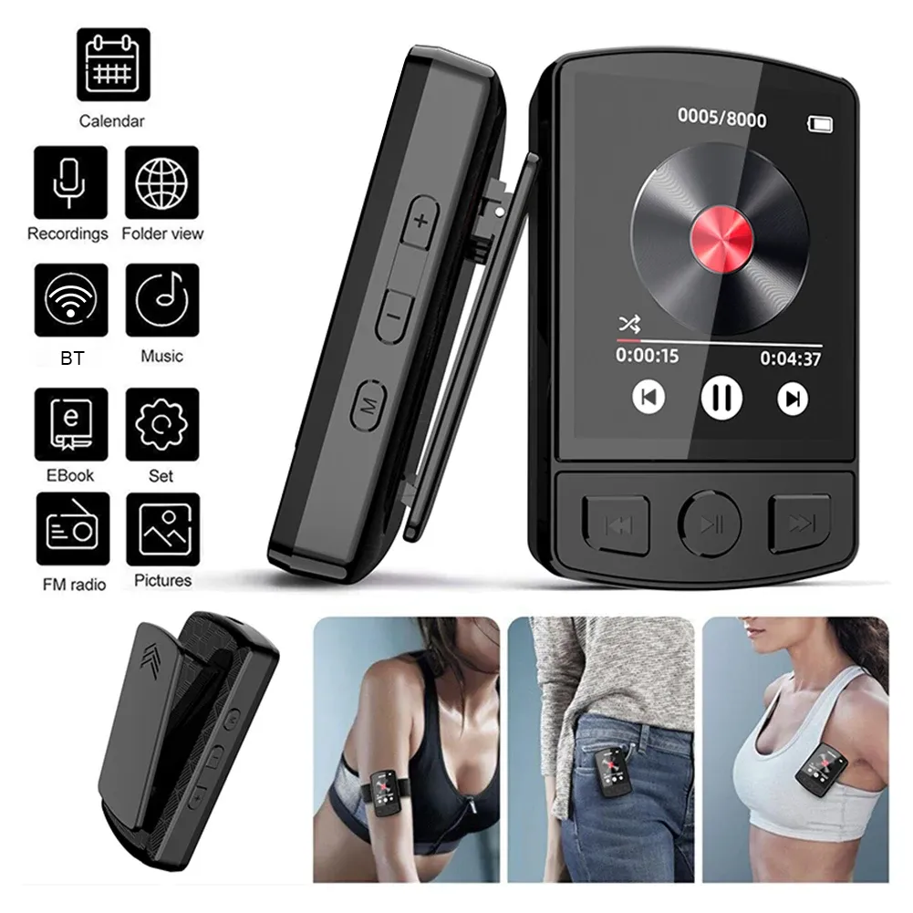 MP3 Player, FemKey Lettore MP3 Bluetooth 5.2, Lossless HiFi - Foto 8