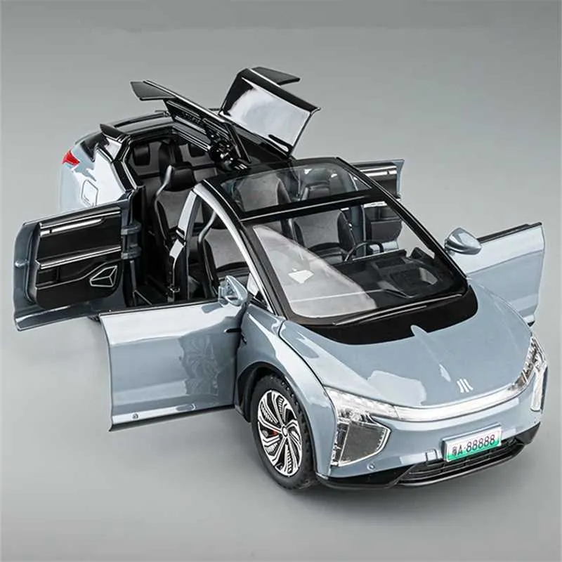 DHgate.com:HiPhi X Electric SUV Alloy Model Car with Sound