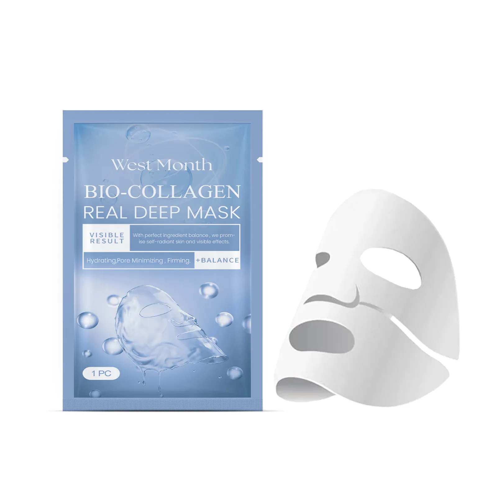 Collagen Mask: Deep Hydration, Firming, Brightening - Premium Quality ...