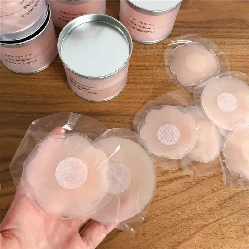 Silicone Nipple Covers - 2 Pairs Reusable & Waterproof Petals For Backless  Dresses | Round & Flower Shapes Nipple Pads