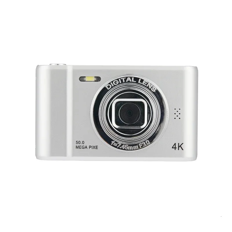 4K Digital Camera 50 Megapixels HD Pography Travel Selfie Camera 2.4 inch Screen Entry-Level Kids Campus Selfie Mini Camera 241024