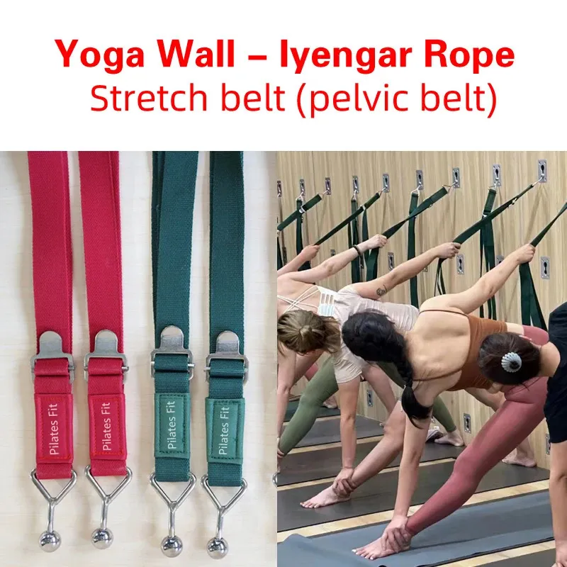 Pelvic Exercise Equipment: Heavy Duty Yoga Wall Rope Set With