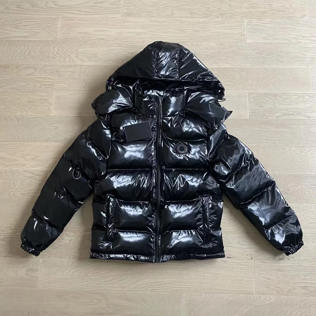 London Street Style Unisex Black Youth Puffer Jacket Warm London Street Style Unisex Black Youth Puffer Jacket Warm
