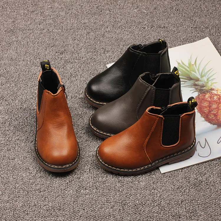 Martin Boots Kids Short Boots Kids 1460 Junior Patent Leather