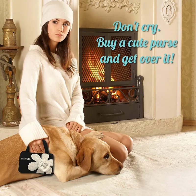 thumbnail image 2 of Dog Diggin Designs Runway Pup Collection | Unique Squeaky Parody Plush Dog Toys Fashion Accessories 2 of 14