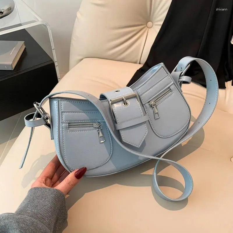 Chic Y2K Drawstring Handbag: Vintage Style Shoulder Bag