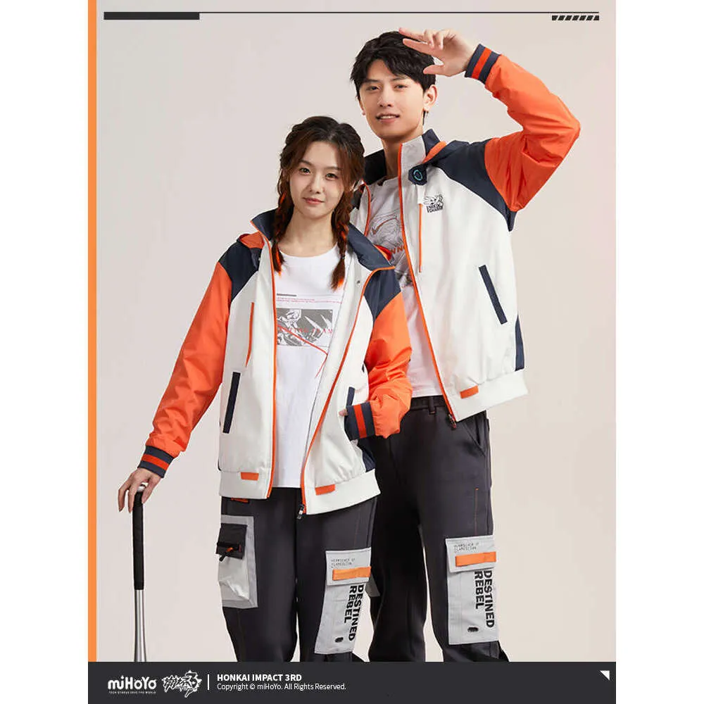 Honkai MiHoYo Official Impact Kiana Kaslana Reburn Woven Jacket