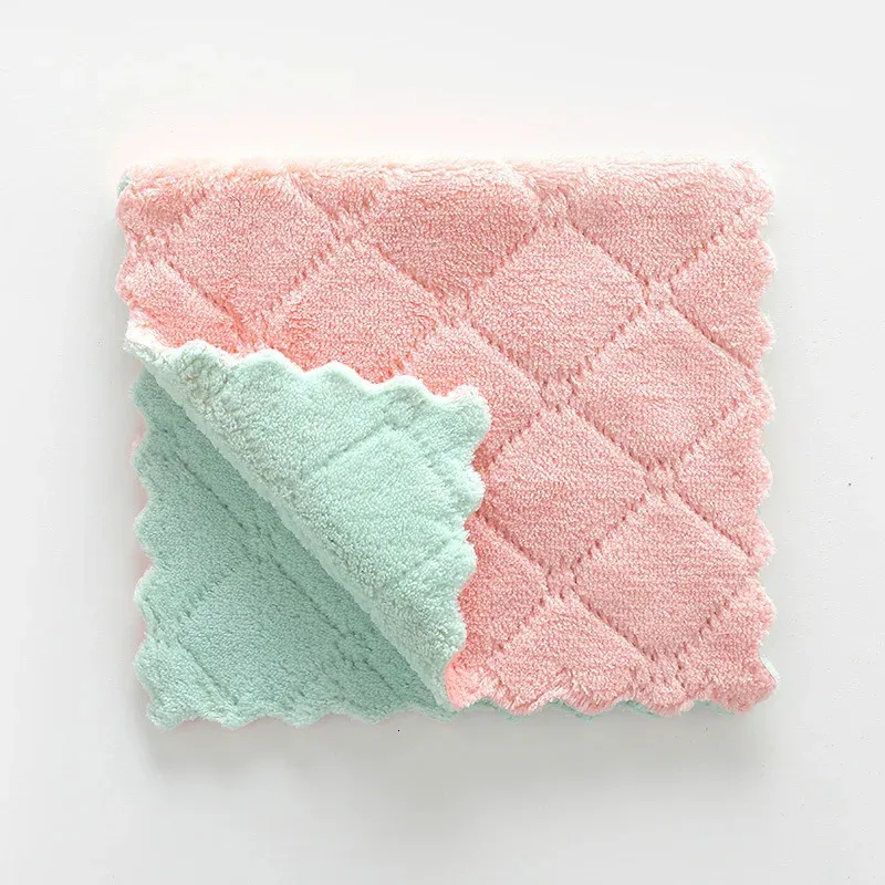 24 Pack Microfiber Kitchen Cleaning Cloths - Anti-Grease, Absorbable ...