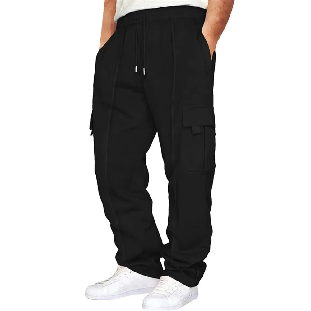 Autumn Casual Velvet Leg Sports Baggy Pants Men For Men Autumn Casual Velvet Leg Sports Baggy Pants Men For Men