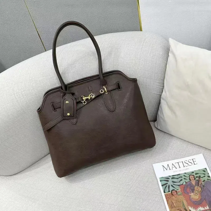 Designer Leather Large Messenger Bag Women's For Women Luxury Fashion