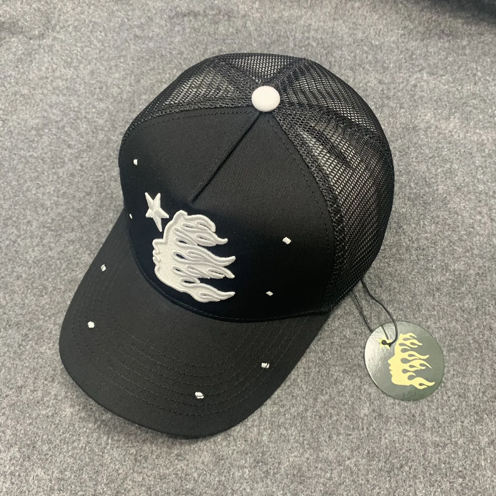 Fitted Trucker Baseball Cap Classic Retro Y2K Chic Casual Everyday Wear Trucker Hat From Y2K Are Making A Comeback In 2021 main image 3