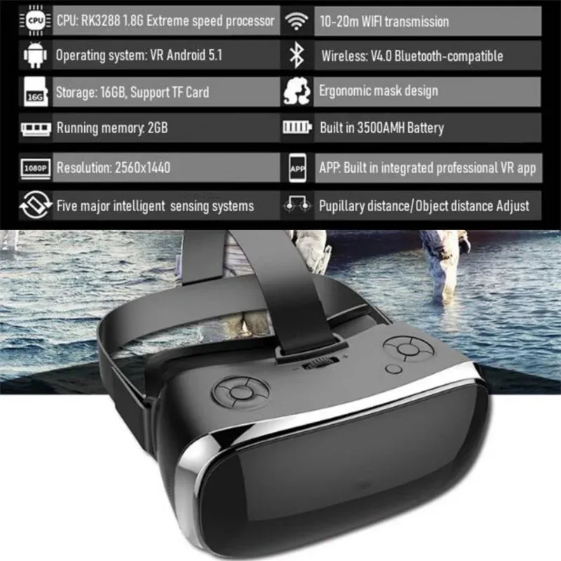 Multimedia Virtual World Apps For Adults VR Headset For IPhone
