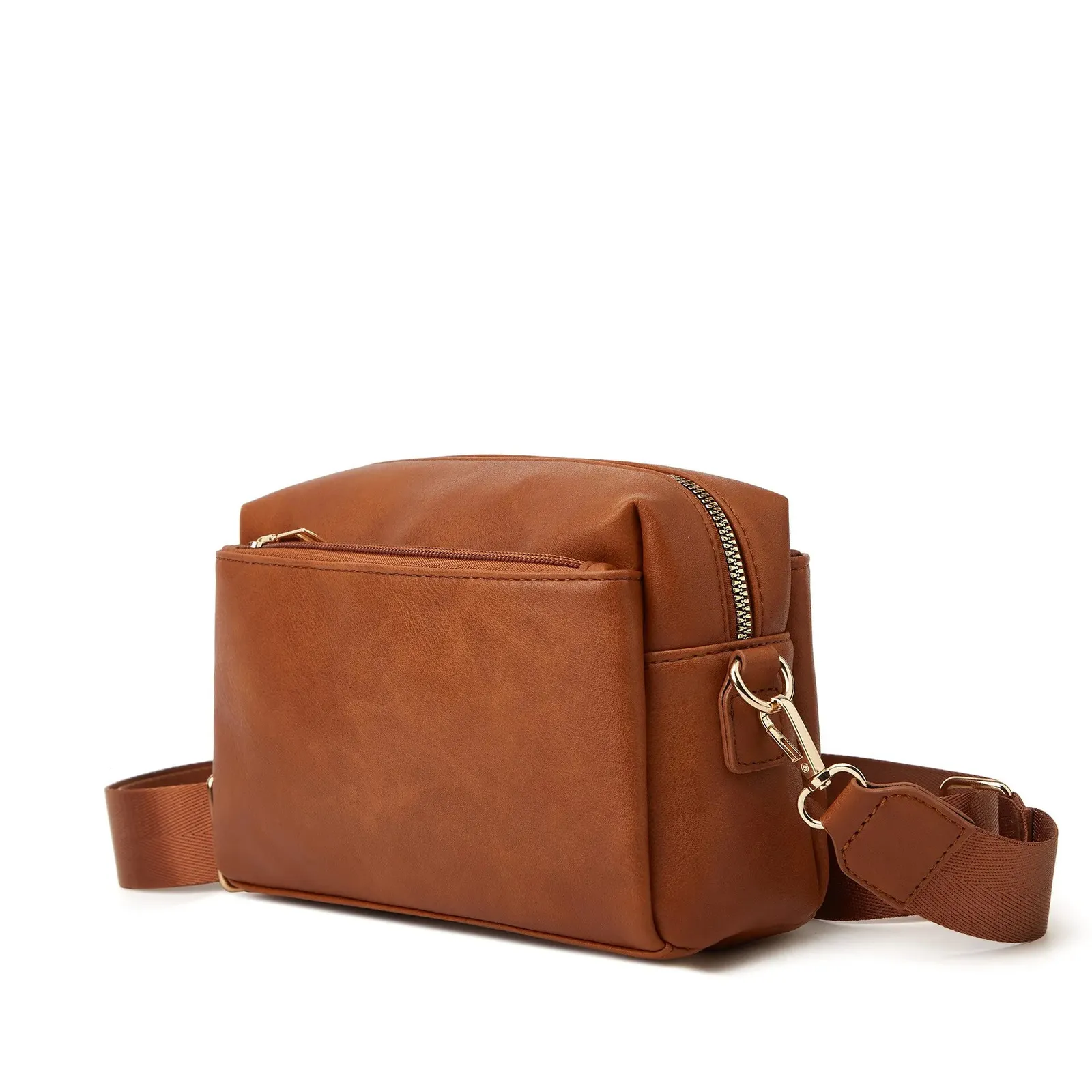 GETERUUV Women's Small Bucket Bag - Vegan Leather Shoulder Tote With Zipper Pouch - View #13