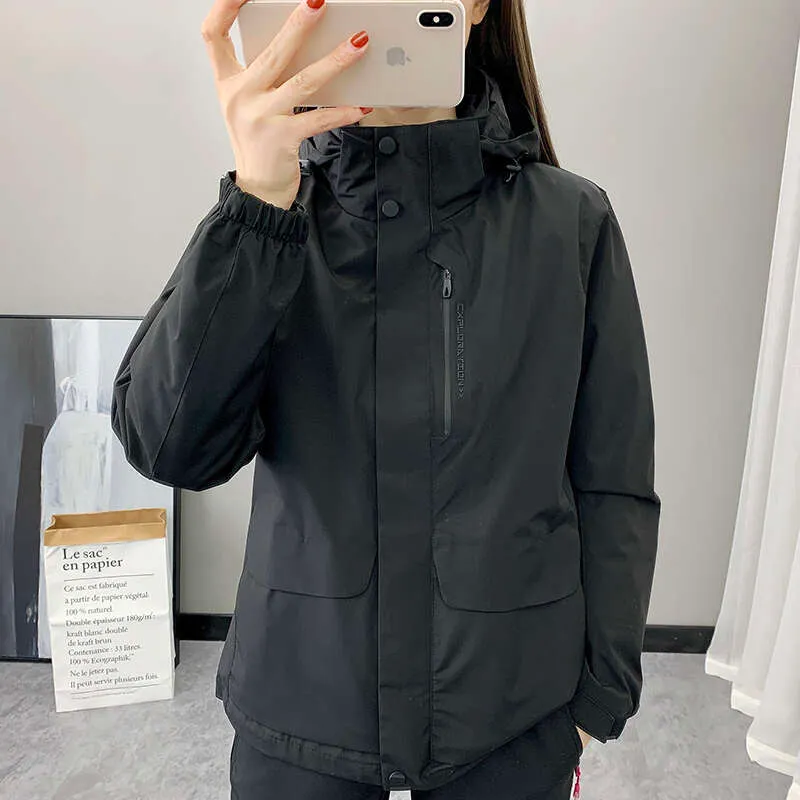 Save Big on Bulk In Women's Hiking Jacket Tactical Winter Jacket:  Women's In Waterproof Windproof Mountaineering Jacket Solid Color, Warm 