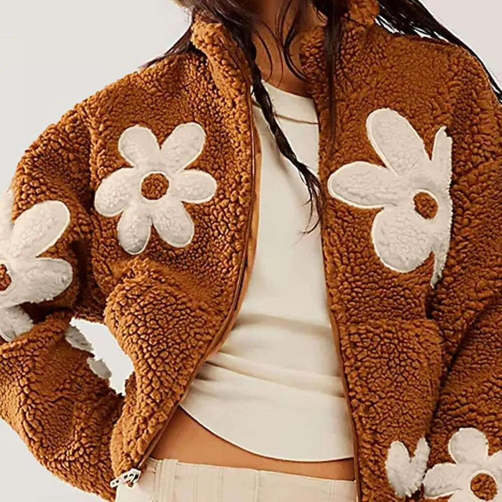 thumbnail image 2 of Women's Sherpa Jacket 2024 | Cozy Fuzzy Fleece Pullover With Pockets - Oversized Winter Coat 2 of 13
