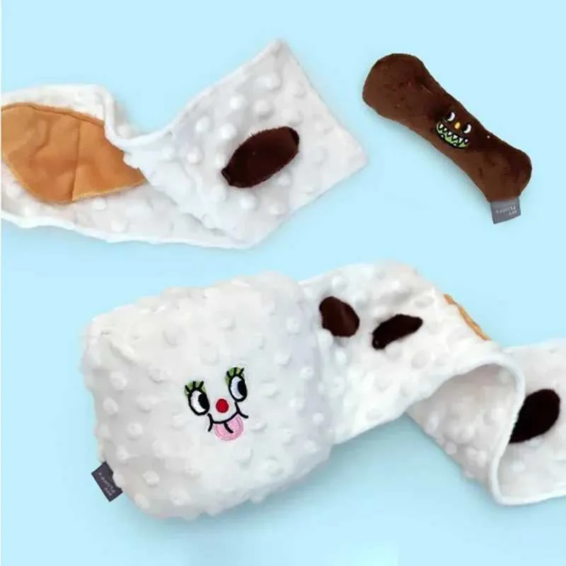 Wholesale Interactive White Paw Dog Toy Set Ins Simulation Toilet Paper ...