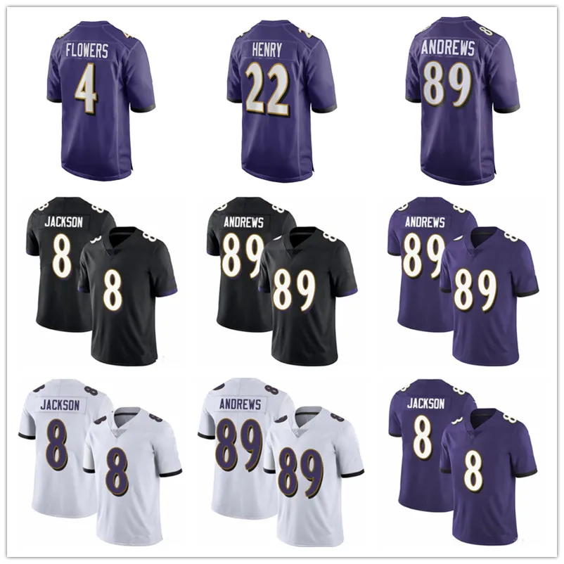 DHgate Ravens Custom Football Jerseys Represent Baltimores Legends Henry Jackson Tucker Andrews Oweh Smith Lewis Sports Outdoors