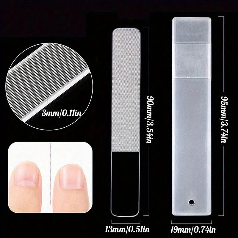 Tamax Durable Nano Glass Nail Buffer File Shiner, Manicure Files, Nail ...