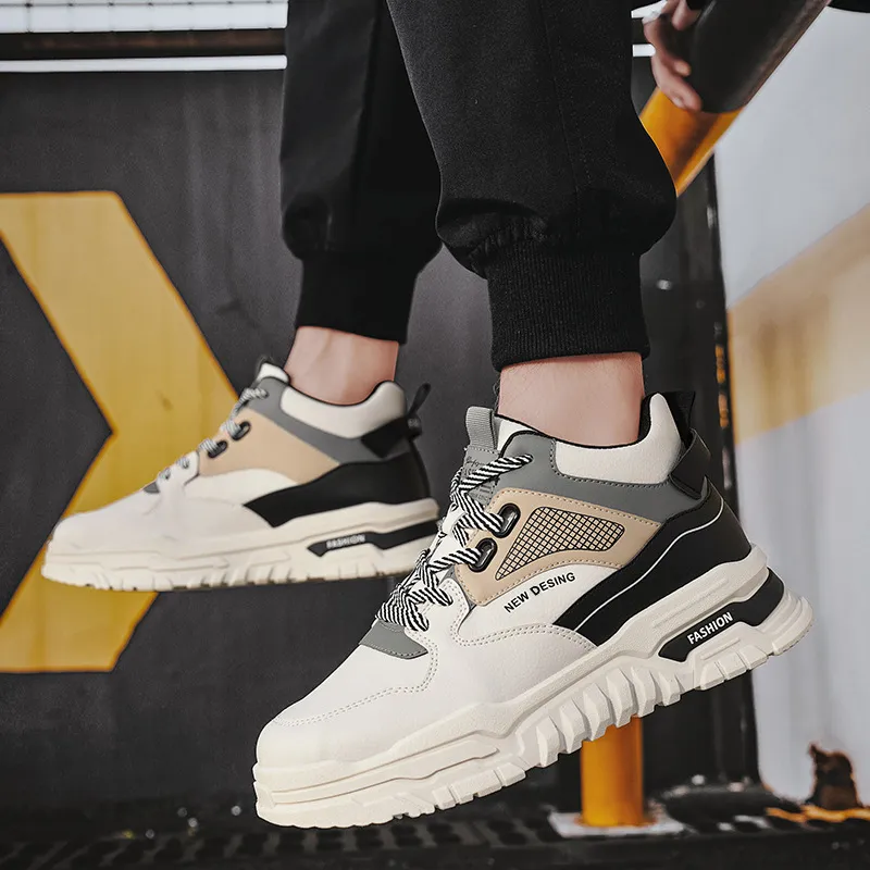 Suela Alta Zapatos Deportivos Elegantes Hombre Hombre Zapatillas